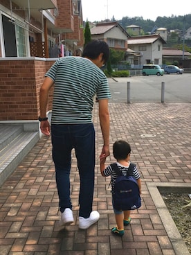 「こども ビームス（コドモビームス）のアイテム」を使った、ASARIさん（メンズ・177cm）の秋コーディネート