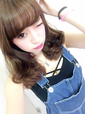 「GYDA」｜「アイテム（サロペット/オーバーオール）」を使った、ゆめぷよさん（レディース・156cm）の秋コーディネート