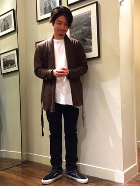 Munehiro Itoさん（メンズ・171cm）の秋コーディネート