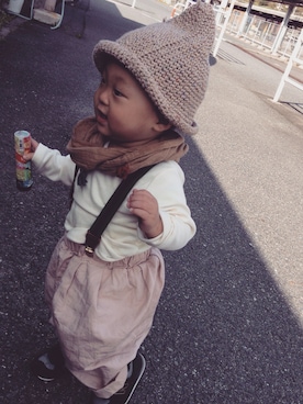 「子供服」｜koutamanさん（キッズ・70cm）の春コーディネート