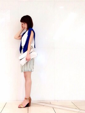 nozomiさん（レディース・154cm）の夏コーディネート