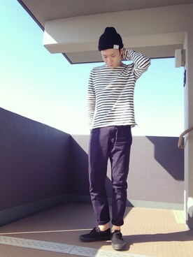 naoyaさん(メンズ・173cm)の春コーディネート