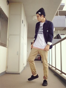 naoyaさん（メンズ・173cm）の夏コーディネート