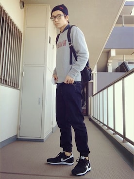 「アイテム（福袋/福箱）」を使った、naoyaさん（メンズ・173cm）の秋コーディネート