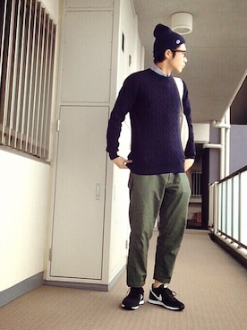 naoyaさん（メンズ・173cm）の秋コーディネート