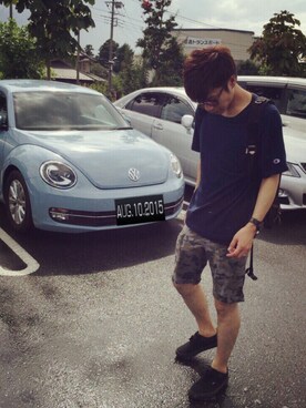 「fes（フェス）のアイテム」を使った、naoyaさん（メンズ・173cm）の夏コーディネート