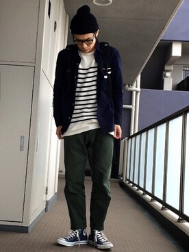 naoyaさん（メンズ・173cm）の春コーディネート