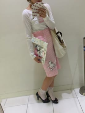 「Katie（ケイティ）のアイテム（シューズ）」を使った、manaさん（レディース・160cm）の秋コーディネート