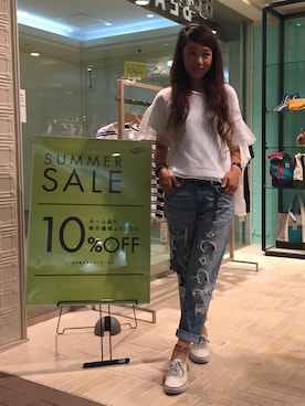 wakoさん（レディース・168cm）の夏コーディネート