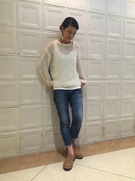 「Ray BEAMS（レイビームス）の◇Vernacolo / ビブラムソール サボ（サンダル）」を使った、wakoさん（レディース・168cm）の秋コーディネート