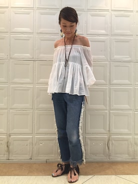 wakoさん（レディース・168cm）の夏コーディネート