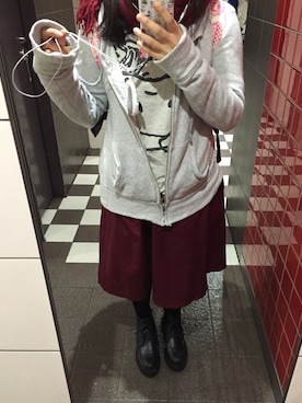 「ひとり旅」｜うん子さん（レディース・152cm）の冬コーディネート