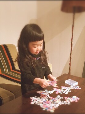 「パーティースタイル」｜「アイテム（雑貨/ホビー）」を使った、kateさん（キッズ・90cm）の冬コーディネート