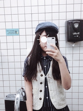 「working style」｜「アイテム（その他アウター）」を使った、 lowiさん（レディース・160cm）の秋コーディネート