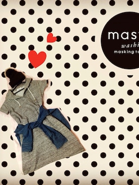 「NATURAL BEAUTY BASIC（ナチュラルビューティーベーシック）のアイテム（洋裝、グレー系）」を使った、mztniさん（レディース）の秋コーディネート