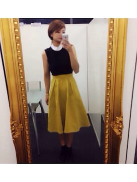 「used mix」｜「アイテム（腕時計）」を使った、後藤麻美さん（レディース・159cm）の夏コーディネート