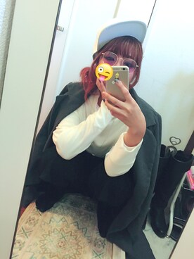 「激安コーデ」｜「アイテム（チェスターコート）」を使った、まやぴよさん（レディース・168cm）の冬コーディネート