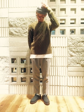 「おじコーデ」｜チリリンさん（メンズ・172cm）の秋コーディネート