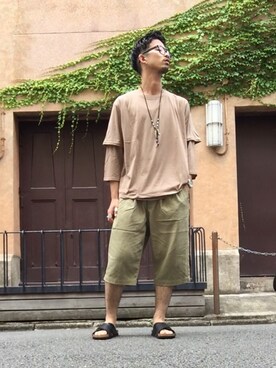 チリリンさん（メンズ・172cm）の夏コーディネート