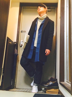 Syouさん（メンズ・170cm）の冬コーディネート