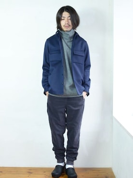 「ITTY BITTY（イッティービッティー）のアイテム（ジャケット/アウター）」を使った、citylightsさん（メンズ・176cm）の秋コーディネート