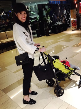 「STEVE MADDEN（スティーブマデン）のアイテム（その他シューズ）」を使った、Ting Shiuさん（レディース・166cm）の冬コーディネート