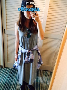 「recs（レックス）のアイテム」を使った、yukimiさん（レディース・156cm）の夏コーディネート