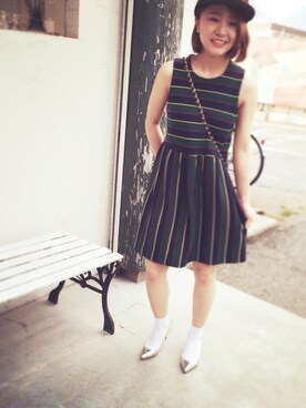 気分屋ファッションさん(レディース・152cm)の夏コーディネート