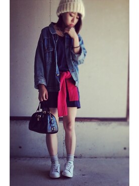 気分屋ファッションさん（レディース・152cm）の秋コーディネート