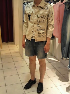 「soe（ソーイ）のアイテム（デニムパンツ）」を使った、meitefuさん（メンズ・174cm）の秋コーディネート