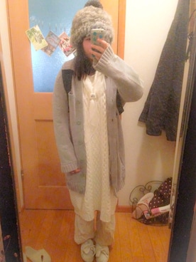 「keisuke kanda（ケイスケカンダ）のアイテム（ワンピース/ドレス）」を使った、tamayoさん（レディース・148cm）の冬コーディネート
