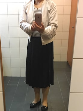 「ing（イング）のアイテム（パンプス）」を使った、megu.Kさん（レディース・160cm）の秋コーディネート