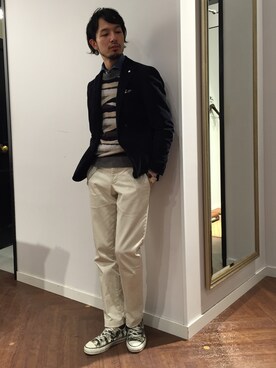 「RADOのアイテム」を使った、mo_jya_taさん（メンズ・178cm）の冬コーディネート