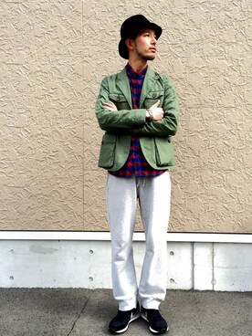 mo_jya_taさん（メンズ・178cm）の冬コーディネート