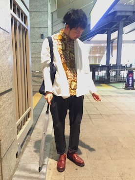 「アンリークイール」｜mo_jya_taさん（メンズ・178cm）の春コーディネート