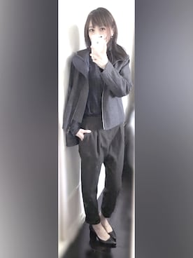 「iohll（iohll）のアイテム」を使った、WTIN さん（レディース・157cm）の冬コーディネート