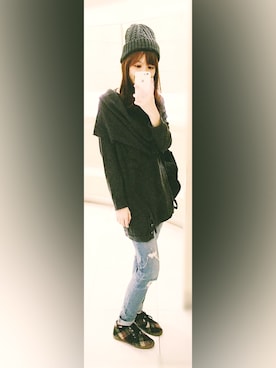 「ututu（ウツツ）のアイテム」を使った、WTIN さん（レディース・157cm）の秋コーディネート