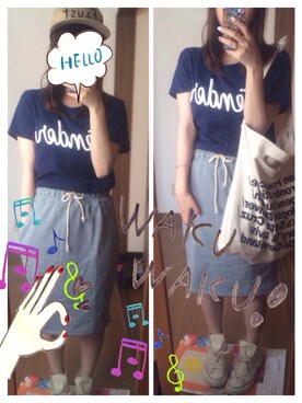 yuuさん(レディース・155cm)の夏コーディネート
