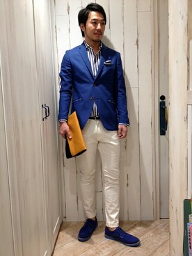 okuさん（メンズ・183cm）の冬コーディネート