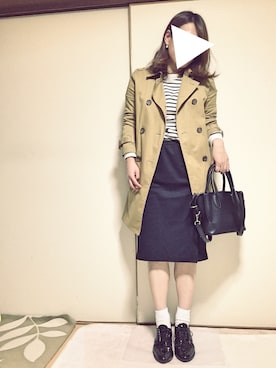 「FLORENT（フローレント）のアイテム（ジャケット/アウター）」を使った、Ayumi0720さん（レディース・156cm）の秋コーディネート