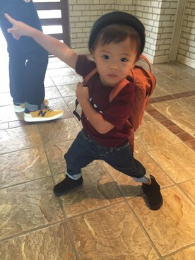 3taさん（キッズ・80cm）の秋コーディネート