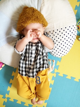 3taさん(キッズ・80cm)の秋コーディネート