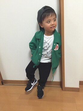 3taさん（キッズ・90cm）の春コーディネート