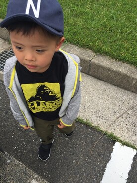 3taさん（キッズ・90cm）の春コーディネート