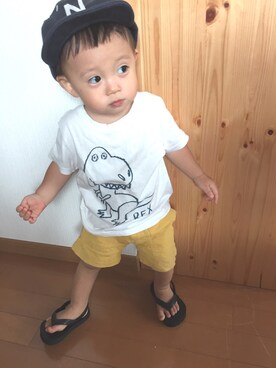 3taさん（キッズ・90cm）の夏コーディネート
