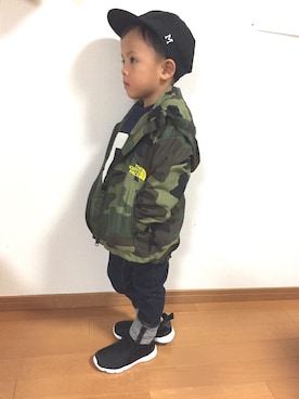 3taさん（キッズ・100cm）の秋コーディネート