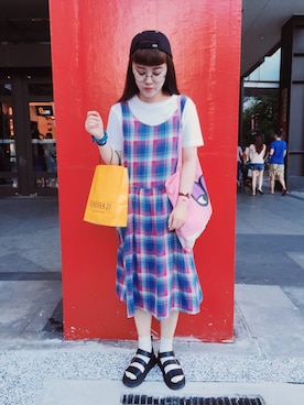 「KKXX」｜Natalieさん（レディース・163cm）の夏コーディネート
