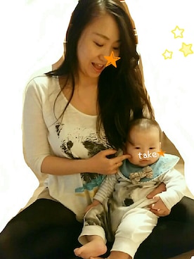 「baby GAP」｜takeさん（キッズ・70cm）の冬コーディネート