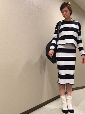 野崎萌香さんのコーディネート