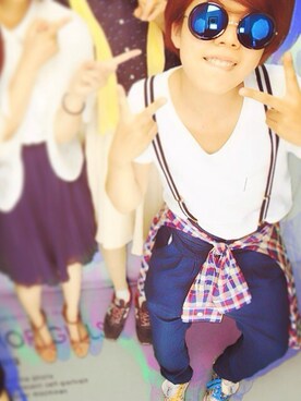 38さん（レディース・155cm）の夏コーディネート